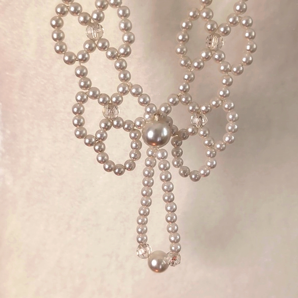Elegant Pearl Matinee Length Necklace